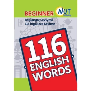 Nut Publishing Beginner 116 English Words Kartları