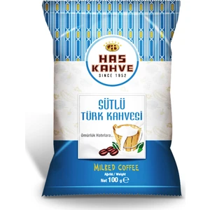 Has Kahve Sütlü Türk Kahvesi 12'li 100 gr