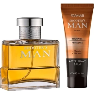 Shooter's Man Edp 100ml + Tıraş Sonrası Losyonu 100ml Seti