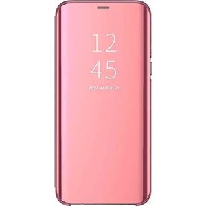 Samsung Galaxy A2 Core Kapaklı Kılıf Aynalı Rose Gold