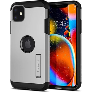 Apple iPhone 11 Kılıf Tough Armor Satin Silver - 076CS27191