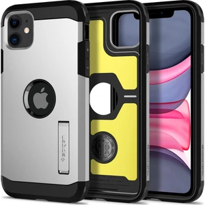 Apple iPhone 11 Kılıf Tough Armor XP Satin Silver - 076CS27440