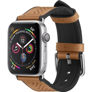 Apple Watch 42mm Seri 11/10 - 41mm Seri 9/8/7 - 40mm Seri SE2/SE/6/5/4 Kordon Kayış Band Retro Fit Brown - 061MP25077