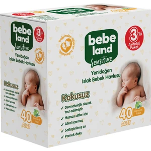Islak Bebek Havlusu 3 x 40 Adet