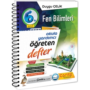 Çanta Yayınları 6. Sınıf Fen Bilimleri Öğreten Defter