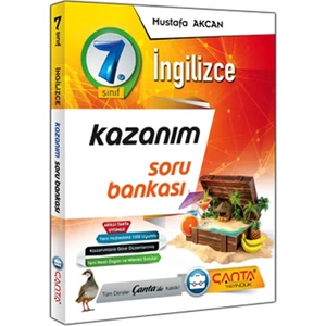 Çanta Yayınları 7. Sınıf Ingilizce Etkinlikli Kazanım Soru Bankası