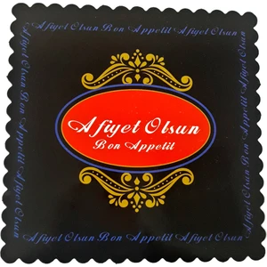 Yaşatan Karton Pasta Altlığı Siyah 23 x 23 cm (100 Adet) - 044