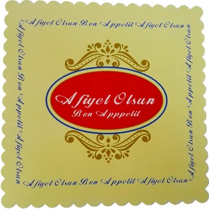Yaşatan Karton Pasta Altlığı Sarı 23 x 23 cm (100 Adet) - 045