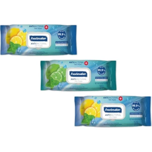 Antibakteriyel Islak Havlu Mendil 3 Paket 360 Yaprak
