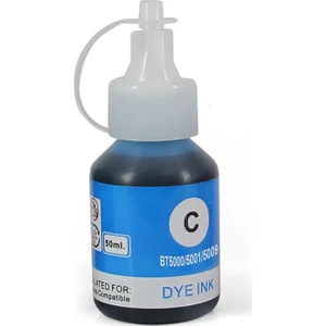 Premium® Brother Dcp-T300 Uyumlu Mürekkep Mavi 5000 Sayfa