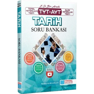 Evrensel İletişim Yayınları  TYT -AYT  Tarih Soru Bankası