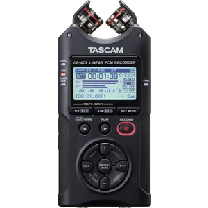 DR-40X 4-Kanal Ses Kayıt Cihazı ve USB Ses Arabirimi