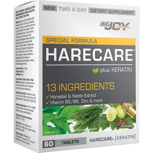 Big Joy Harecare Plus Keratin 60 Tablets