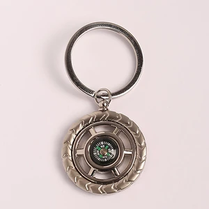 new life promosyon nl Pusula Tasarımlı Çelik -Metal Anahtarlık