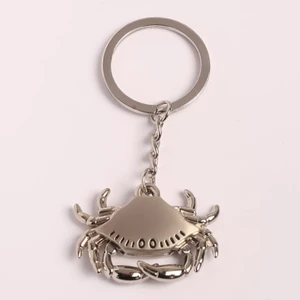 new life promosyon nl Yengeç Tasarımlı Çelik Anahtarlık