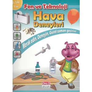 Ünlü Yayınları Fen ve Teknoloji - Hava Deneyleri - Deney Kitapları