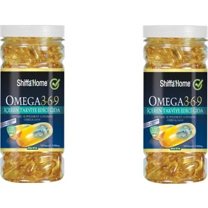 Shiffa Home Omega 3-6-9  100 Softjel 1000 mg 2'li