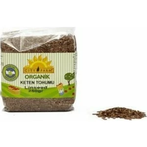 City Farm Organik Keten Tohumu 250 gr