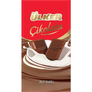 Sütlü Kare Çikolata 70 Gr