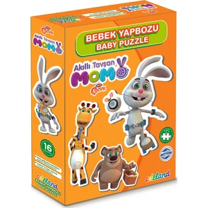 TRT Çocuk Tavşan Momo Baby Puzzle