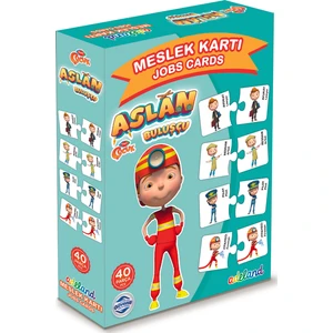 TRT Çocuk Aslan Meslek Kartları