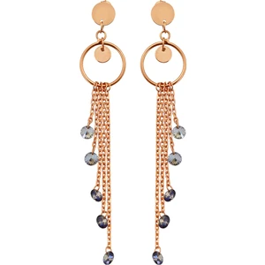 Argentum Concept Çok Zincirli Gümüş Tasarım Küpe