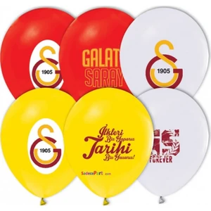 Galatasaray Baskılı Latex Balon (50 Adet)