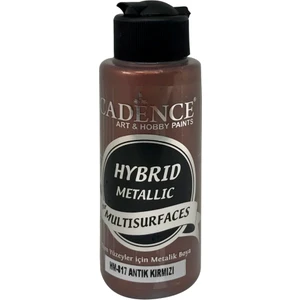 Hibrit Metalik Multisurface Boya 120 ml HM817 Antik Kırmızı