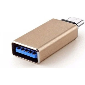 Type-C To USB 3.1 Otg - Gold