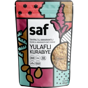 Saf Nutrition Tahinli & Amarantlı Yulaflı Kurabiye