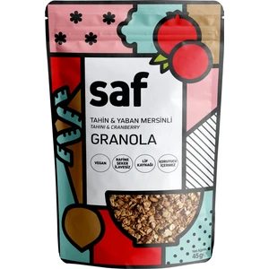 Saf Nutrition Tahinli & Yaban Mersinli Granola 45 gr