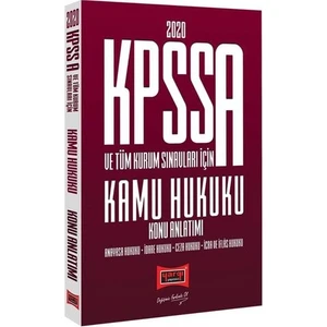 Yargı Yayınevi 2020 KPSS A Grubu Ve Tüm Kurum Sınavları İçin Kamu Hukuku Konu Anlatımı