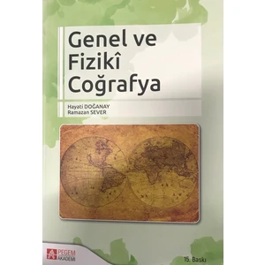 Pegem Akademi Yayıncılık Genel ve Fiziki Coğrafya
