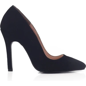 Girl Boss New York Sasha Siyah Süet Stiletto