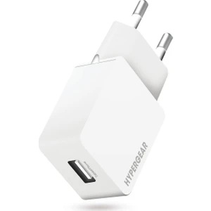 HyperGear Duvar Şarjı Tekli 2.1A - Beyaz
