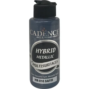 Hibrit Metalik Multisurface Boya 120 ml HM818 Safir