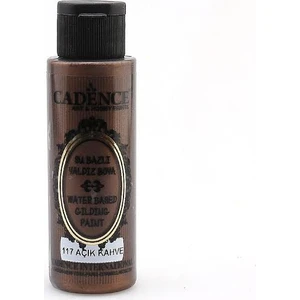 Su Bazlı Yaldız 70 ml 117 Açık Kahve