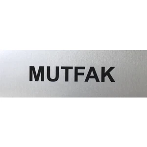 Se -Dizayn Mutfak Tabelası Kapı Ve Duvar Yönlendirme Levhası 15 cm X 5 cm
