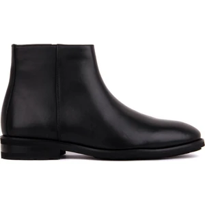 Sail Laker's Siyah Deri Fermuarlı Eva Taban Erkek Bot