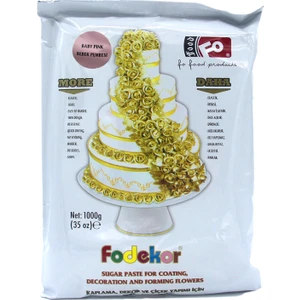 Fo Şeker Hamuru Bebek Pembe 1 kg