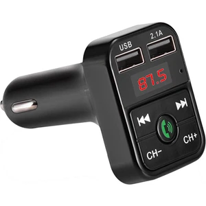 Car B2 LED Bluetooth Fm Transmitter Araç Kiti Siyah