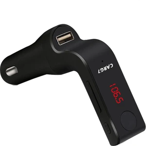 Car G7 Bluetooth Araç Kiti Fm Transmitter Siyah