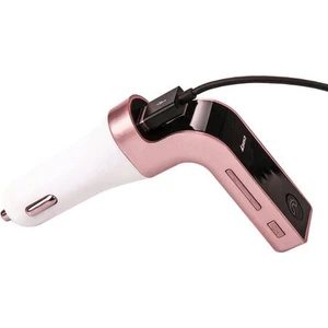 Car G7 Bluetooth Araç Kiti Fm Transmitter Altın