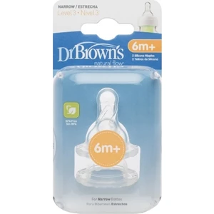 Dr. Brown's 3. Aşama Dar Ağız Biberon Emziği (2 Adet)