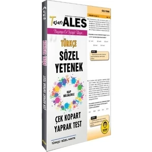 ALES Türkçe Sözel Yetenek Yaprak Test 2020