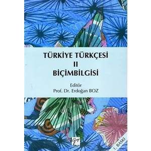 Türkiye Türkçesi 2 Biçimbilgisi