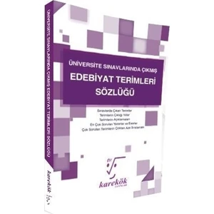Karekök Yayıncılık Edebiyat Terimleri Sözlüğü