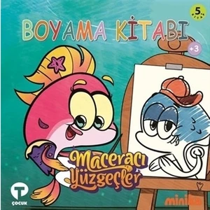 Boyama Kitabı 5 - Maceracı Yüzgeçler Biba'nın Günlüğü