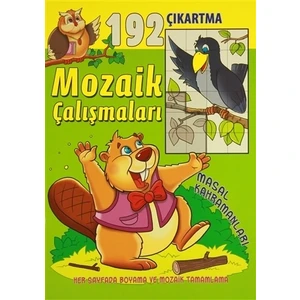 Revzen Kitap - Mozaik Çalışmaları 192 Çıkartma -  Masal Kahramanları