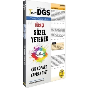 DGS Türkçe Sözel Yetenek Yaprak Test 2020